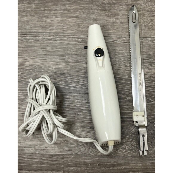 Electric Knife Slice Carve Stainless Steel + Case Universal Vintage Made in USA - Picture 2 of 15